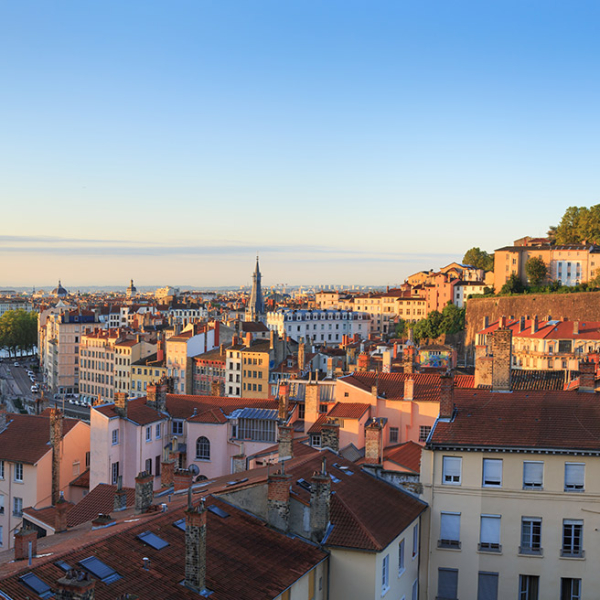 Panorama sur Lyon depuis la Croix-Rousse © Sandeer Van Der Werf / Shutterstock