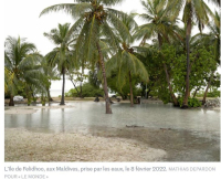 Illustration de l'article du Monde sur le rapport du GIEC